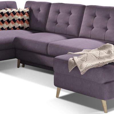 U-förmiges Sofa SASHA - lila
