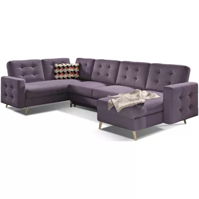 U-förmiges Sofa SASHA - lila