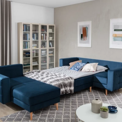 U-förmiges Sofa SASHA – hellgrau