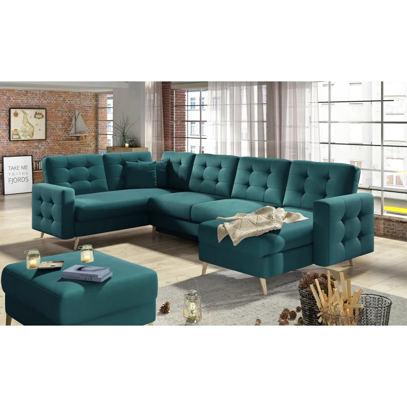 U-förmiges Sofa SASHA - Benzin