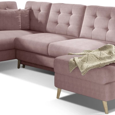 U-förmiges Sofa SASHA - rosa