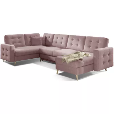 U-förmiges Sofa SASHA - rosa