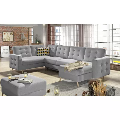 U-förmiges Sofa SASHA - grau