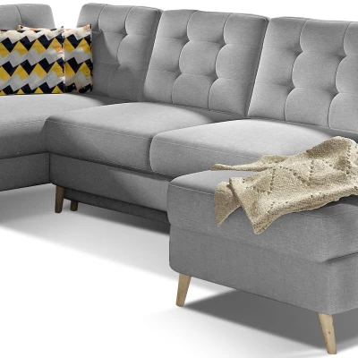 U-förmiges Sofa SASHA - grau