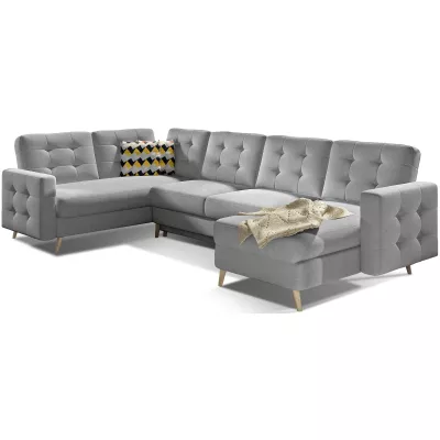 U-förmiges Sofa SASHA - grau