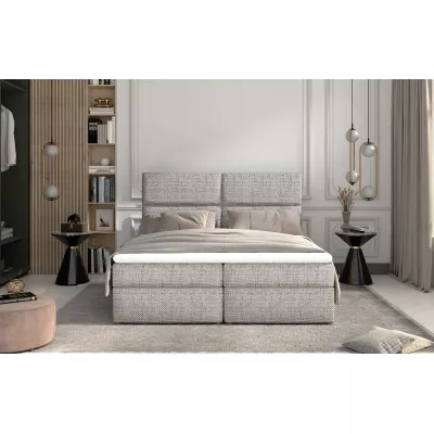 Boxspringbett 140x200 ARLUNE - Esche