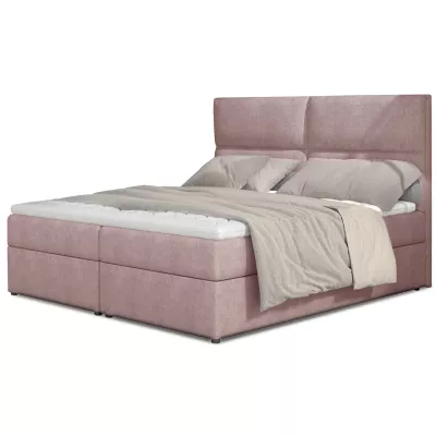 Boxspringbett 140x200 ARLUNE - rosa