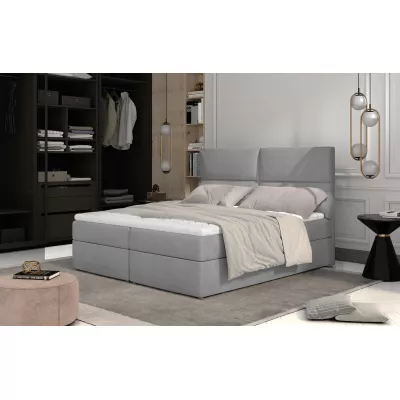 Doppelbett (160x200) ARLUNE - grau