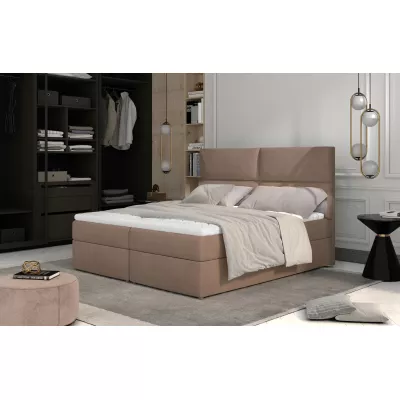 Doppelbett (160x200) ARLUNE - braun