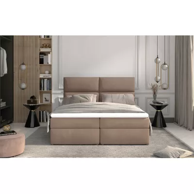 Doppelbett (160x200) ARLUNE - braun