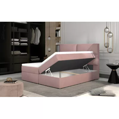 Doppelbett (160x200) ARLUNE - rosa