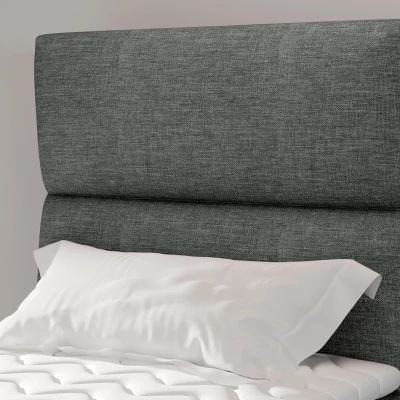 Einzelbett (90x200 cm) OAKENLY - hellbraun