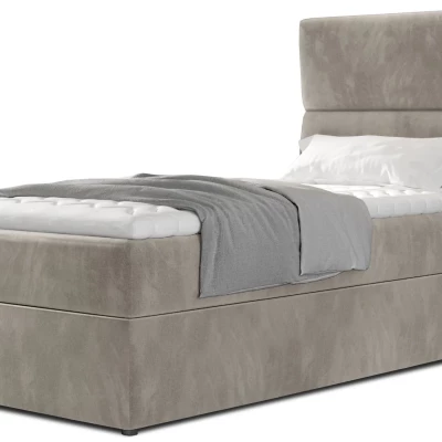 Einzelbett (90x200 cm) OAKENLY - beige