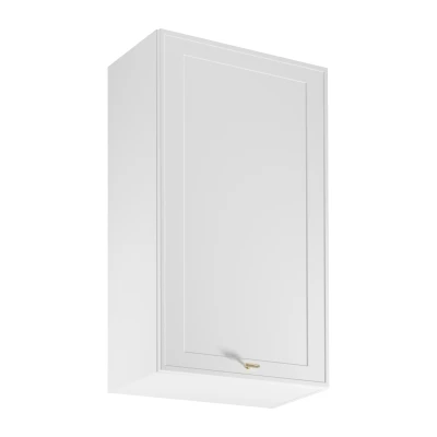 Hoher Küchenoberschrank SALERNO – Breite 60 cm, weiß