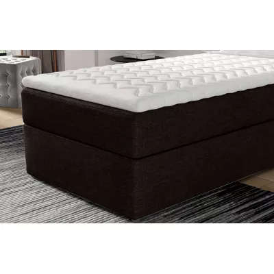 Einzelbett (90x200 cm) OAKENLY - braun