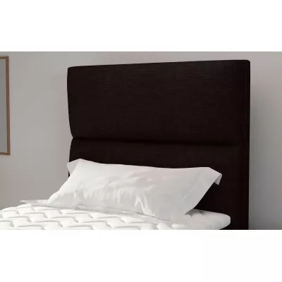 Einzelbett (90x200 cm) OAKENLY - braun