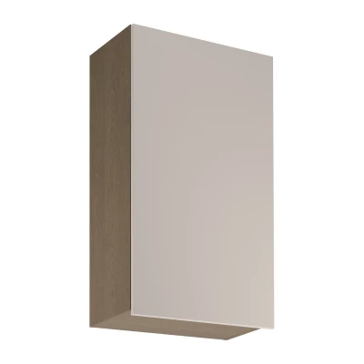 Hoher Küchenoberschrank SALERNO – Breite 60 cm, Baltic Storm / Beige