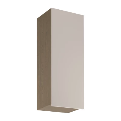 Hoher Küchenoberschrank SALERNO – Breite 40 cm, Baltic Storm / Beige