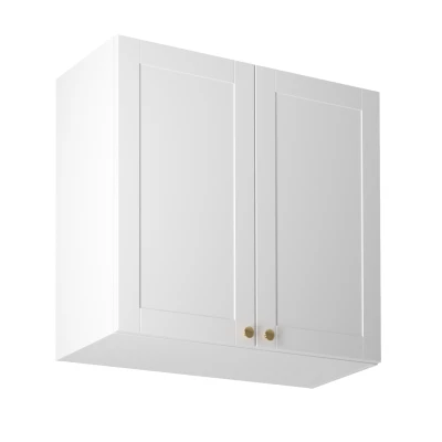 LUMEA zweitüriger Hängeschrank – Breite 80 cm, weiß