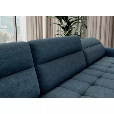 MAELIS U-förmiges Schlafsofa – blau, rechte Ausführung