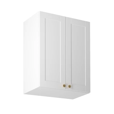 LUMEA zweitüriger Hängeschrank – Breite 60 cm, weiß