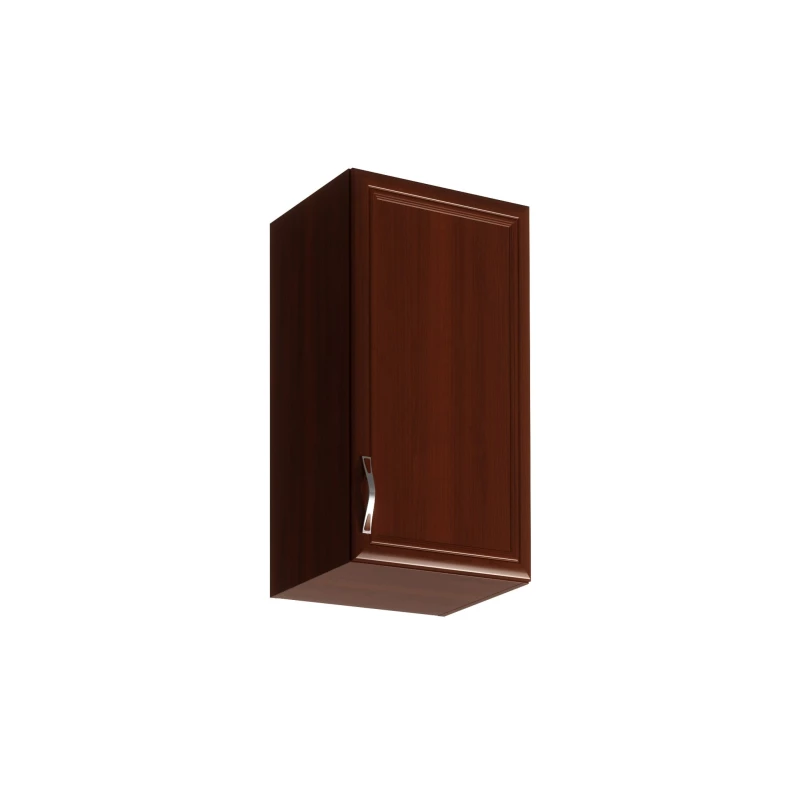 Oberschrank SILVARA – Breite 40 cm, Nussbaum, Echtholz-Finish