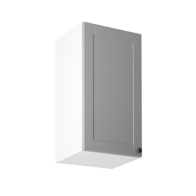 Oberschrank LUMEA – Breite 40 cm, grau/weiß