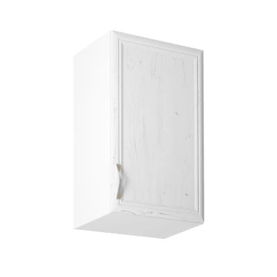 Küchenoberschrank SILVARA – Breite 45 cm, Kiefernholz/Weiß
