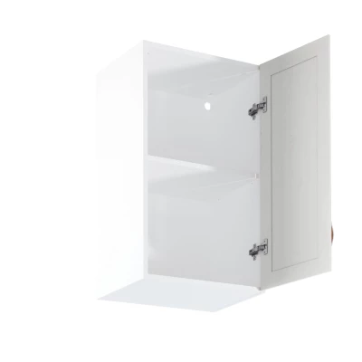 Küchenoberschrank SILVARA – Breite 45 cm, Kiefernholz/Weiß
