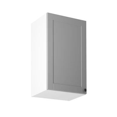 Oberschrank LUMEA – Breite 45 cm, grau/weiß