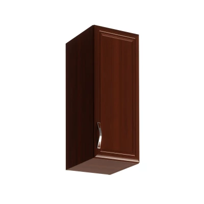 Oberschrank SILVARA – Breite 30 cm, Nussbaum, Echtholz-Finish
