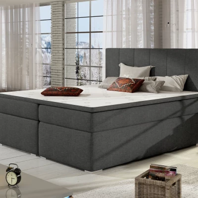 Doppelbett (kontinental) 180x200 BAVARIA - Graphit