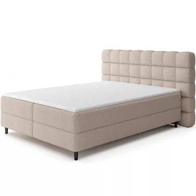 Doppelbett (180x200) MIRELLO - Hellbeige