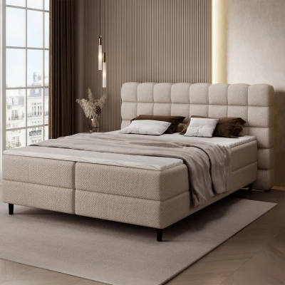 Doppelbett (180x200) MIRELLO - Hellbeige