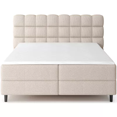 Doppelbett (180x200) MIRELLO - Hellbeige