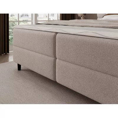 Doppelbett (180x200) MIRELLO - Hellbeige