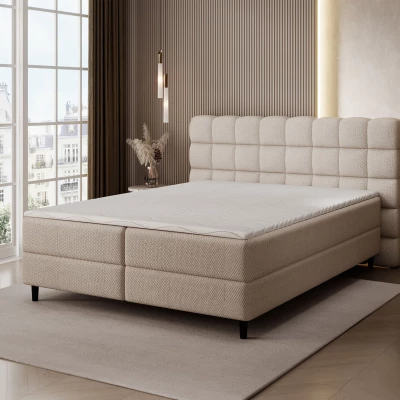 Doppelbett (180x200) MIRELLO - beige