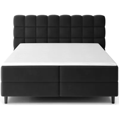 Doppelbett (180x200) MIRELLO - schwarz