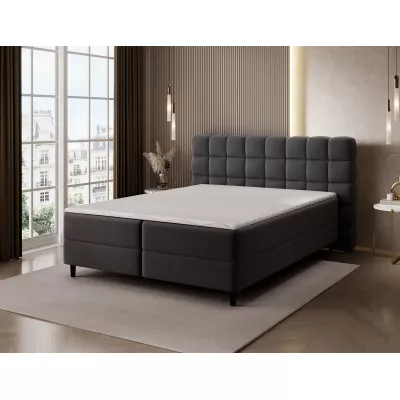 Doppelbett (180x200) MIRELLO - schwarz