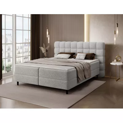 Doppelbett (180x200) MIRELLO - hellgrau