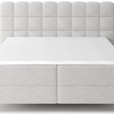 Doppelbett (180x200) MIRELLO - hellgrau