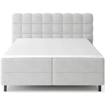 Doppelbett (180x200) MIRELLO - hellgrau