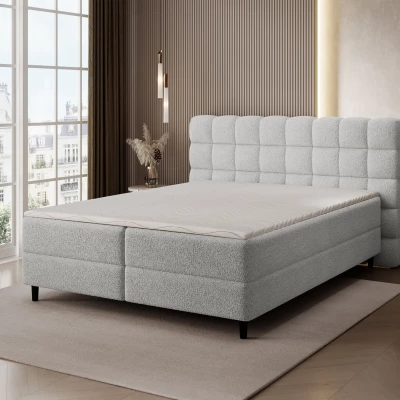 Doppelbett (180x200) MIRELLO - hellgrau