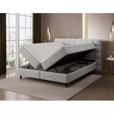 Doppelbett (180x200) MIRELLO - hellgrau