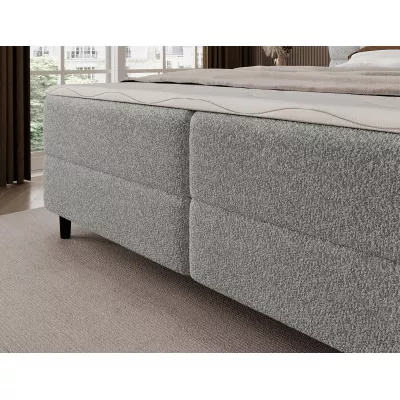 Doppelbett (180x200) MIRELLO - hellgrau