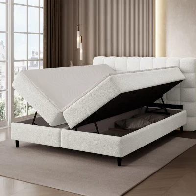 Doppelbett (180x200) MIRELLO - weiß