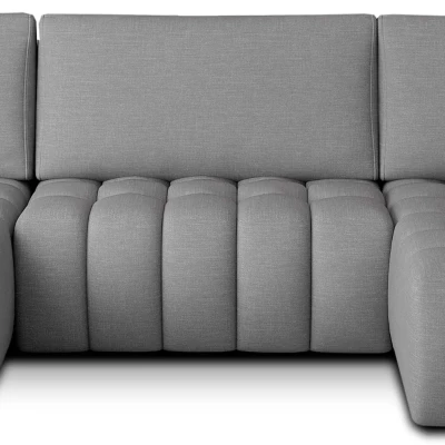 Großes U-förmiges Sofa LIOR - grau 1, linke Ausführung