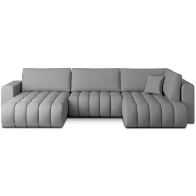 Großes U-förmiges Sofa LIOR - grau 1, linke Ausführung
