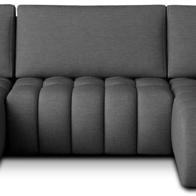 Großes U-förmiges Sofa LIOR – dunkelgrau 1, linke Ausführung