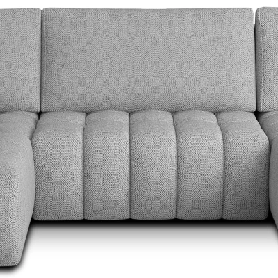 Großes U-förmiges Sofa LIOR – hellgrau 1, rechte Ausführung